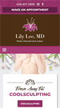 Mobile Screenshot of lilyleemd.com